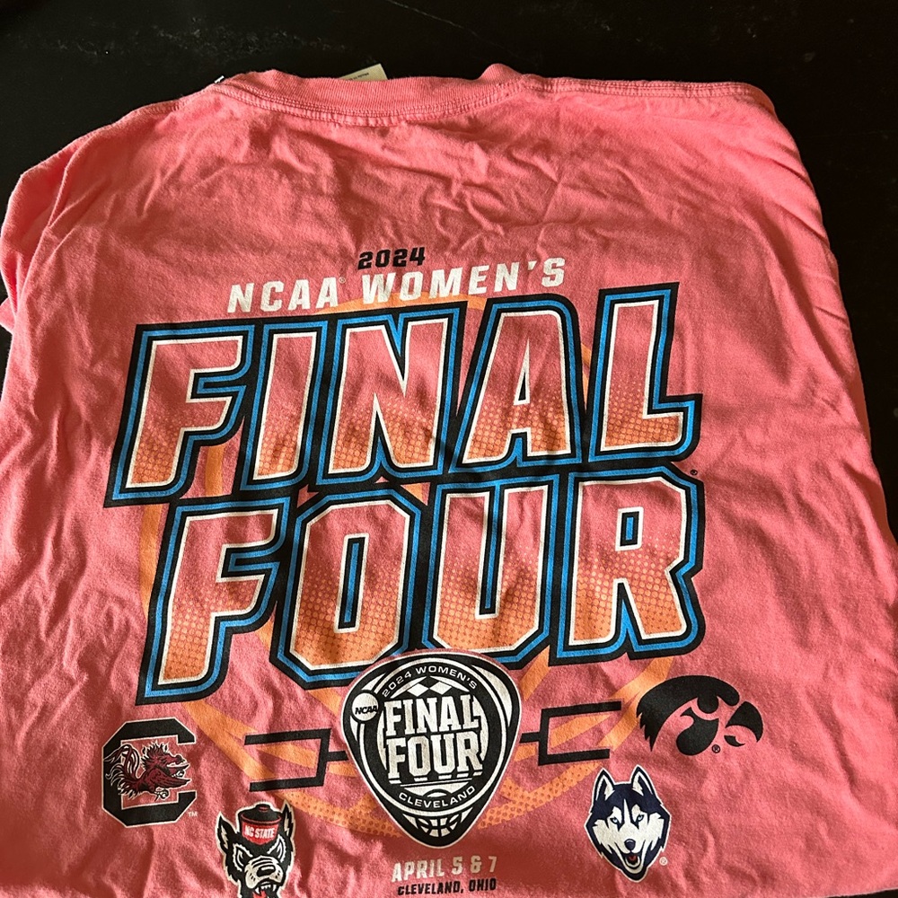 Pink NCAA Final Four Game Tee